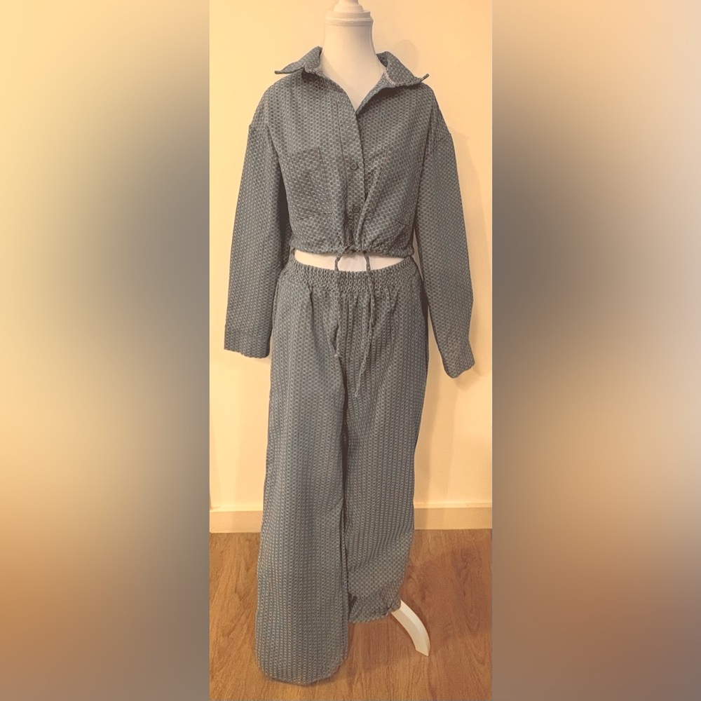 Women's Blue Denim Set